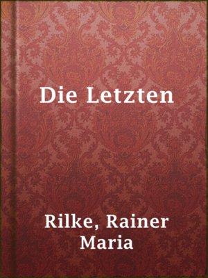 Die Letzten - ebook
